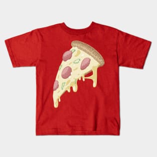 Pizza Slice Kids T-Shirt